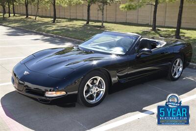 2003 Chevrolet Corvette CONVERTIBLE 6SPD TRIPLE BLK HUD 38K MILES CLEAN   - Photo 5 - Stafford, TX 77477