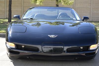 2003 Chevrolet Corvette CONVERTIBLE 6SPD TRIPLE BLK HUD 38K MILES CLEAN   - Photo 3 - Stafford, TX 77477