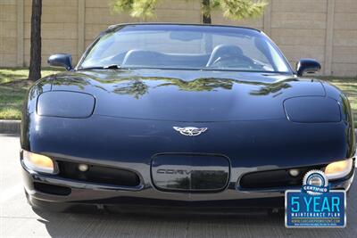 2003 Chevrolet Corvette CONVERTIBLE 6SPD TRIPLE BLK HUD 38K MILES CLEAN   - Photo 3 - Stafford, TX 77477