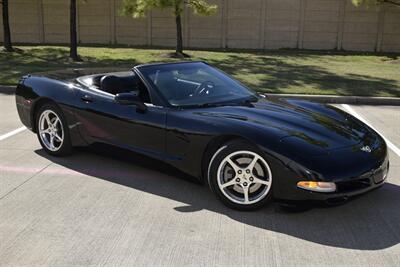 2003 Chevrolet Corvette CONVERTIBLE 6SPD TRIPLE BLK HUD 38K MILES CLEAN   - Photo 22 - Stafford, TX 77477