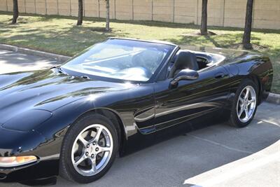 2003 Chevrolet Corvette CONVERTIBLE 6SPD TRIPLE BLK HUD 38K MILES CLEAN   - Photo 7 - Stafford, TX 77477