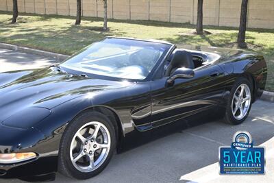 2003 Chevrolet Corvette CONVERTIBLE 6SPD TRIPLE BLK HUD 38K MILES CLEAN   - Photo 7 - Stafford, TX 77477