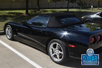 2003 Chevrolet Corvette CONVERTIBLE 6SPD TRIPLE BLK HUD 38K MILES CLEAN   - Photo 17 - Stafford, TX 77477