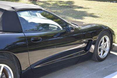 2003 Chevrolet Corvette CONVERTIBLE 6SPD TRIPLE BLK HUD 38K MILES CLEAN   - Photo 19 - Stafford, TX 77477