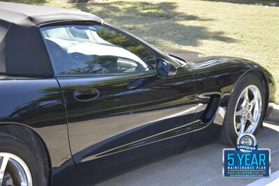 2003 Chevrolet Corvette CONVERTIBLE 6SPD TRIPLE BLK HUD 38K MILES CLEAN   - Photo 19 - Stafford, TX 77477