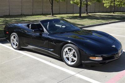 2003 Chevrolet Corvette CONVERTIBLE 6SPD TRIPLE BLK HUD 38K MILES CLEAN   - Photo 4 - Stafford, TX 77477