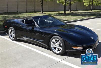 2003 Chevrolet Corvette CONVERTIBLE 6SPD TRIPLE BLK HUD 38K MILES CLEAN   - Photo 4 - Stafford, TX 77477