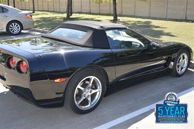 2003 Chevrolet Corvette CONVERTIBLE 6SPD TRIPLE BLK HUD 38K MILES CLEAN   - Photo 18 - Stafford, TX 77477