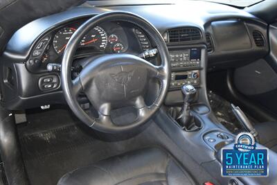 2003 Chevrolet Corvette CONVERTIBLE 6SPD TRIPLE BLK HUD 38K MILES CLEAN   - Photo 23 - Stafford, TX 77477