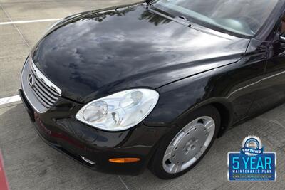 2002 Lexus SC 430 BLK/SADDLE BEST COLOR COMBO NEW TRADE IN NICE   - Photo 11 - Stafford, TX 77477