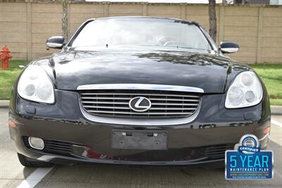 2002 Lexus SC 430 BLK/SADDLE BEST COLOR COMBO NEW TRADE IN NICE   - Photo 4 - Stafford, TX 77477