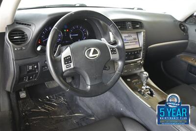 2012 Lexus IS 250 CONVERTIBLE LOADED 78K MILES BEST COLOR COMB0   - Photo 24 - Stafford, TX 77477