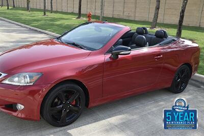 2012 Lexus IS 250 CONVERTIBLE LOADED 78K MILES BEST COLOR COMB0   - Photo 8 - Stafford, TX 77477