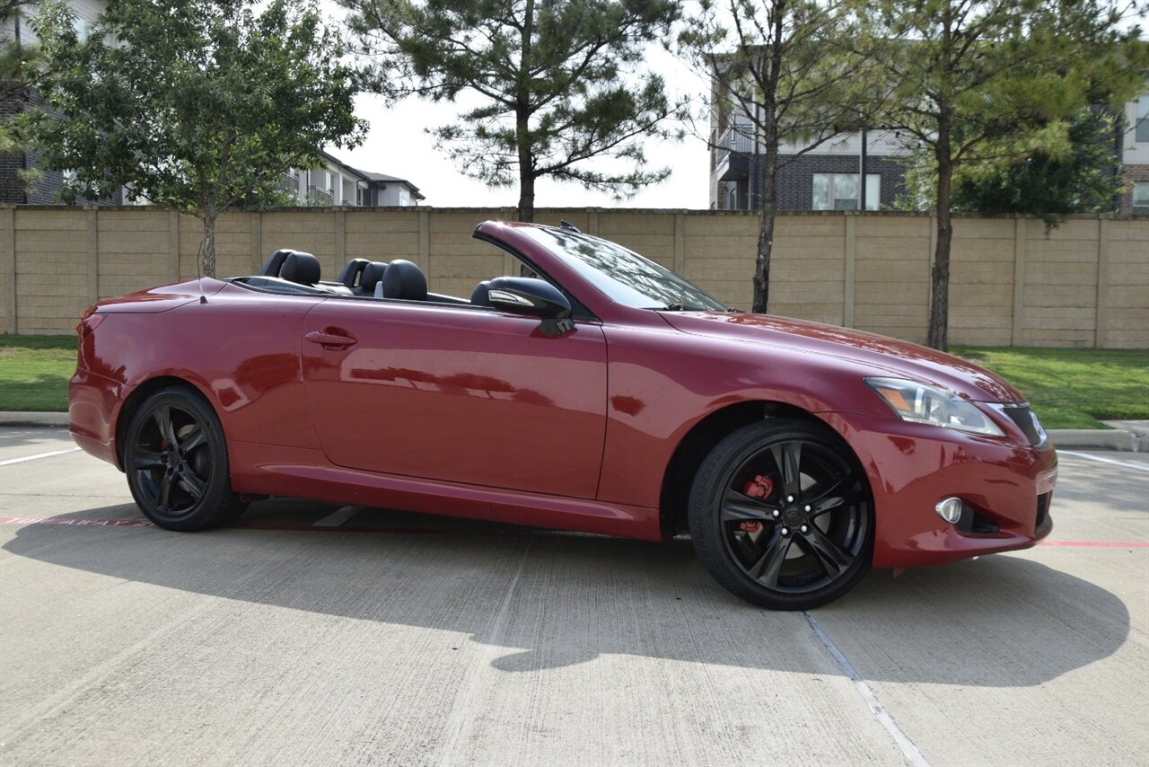 2012 Lexus IS 250 CONVERTIBLE LOADED 78K MILES BEST COLOR COMB0