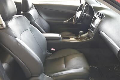 2012 Lexus IS 250 CONVERTIBLE LOADED 78K MILES BEST COLOR COMB0   - Photo 27 - Stafford, TX 77477