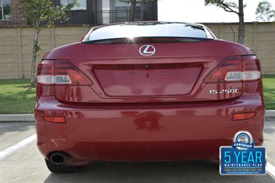 2012 Lexus IS 250 CONVERTIBLE LOADED 78K MILES BEST COLOR COMB0   - Photo 21 - Stafford, TX 77477
