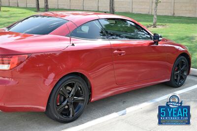 2012 Lexus IS 250 CONVERTIBLE LOADED 78K MILES BEST COLOR COMB0   - Photo 17 - Stafford, TX 77477