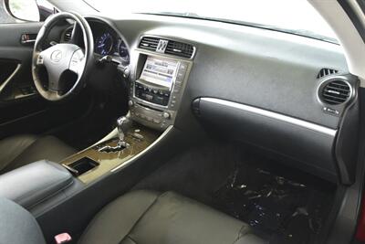 2012 Lexus IS 250 CONVERTIBLE LOADED 78K MILES BEST COLOR COMB0   - Photo 25 - Stafford, TX 77477