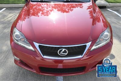 2012 Lexus IS 250 CONVERTIBLE LOADED 78K MILES BEST COLOR COMB0   - Photo 13 - Stafford, TX 77477