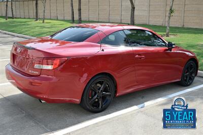 2012 Lexus IS 250 CONVERTIBLE LOADED 78K MILES BEST COLOR COMB0   - Photo 15 - Stafford, TX 77477