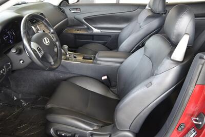 2012 Lexus IS 250 CONVERTIBLE LOADED 78K MILES BEST COLOR COMB0   - Photo 26 - Stafford, TX 77477
