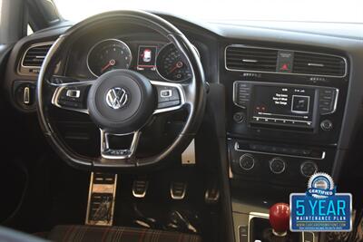 2017 Volkswagen Golf GTI S PERFORMANCE 6SPD MANUAL PREM WHLS   - Photo 16 - Stafford, TX 77477