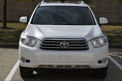 2008 Toyota Highlander LIMITED 4X4 LTHR BK/CAM ROOF HTD STS 3rd ROW   - Photo 2 - Stafford, TX 77477