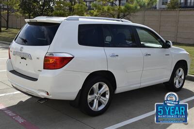 2008 Toyota Highlander LIMITED 4X4 LTHR BK/CAM ROOF HTD STS 3rd ROW   - Photo 17 - Stafford, TX 77477