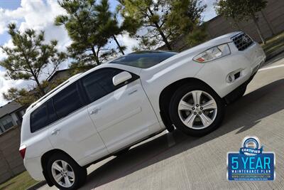 2008 Toyota Highlander LIMITED 4X4 LTHR BK/CAM ROOF HTD STS 3rd ROW   - Photo 48 - Stafford, TX 77477