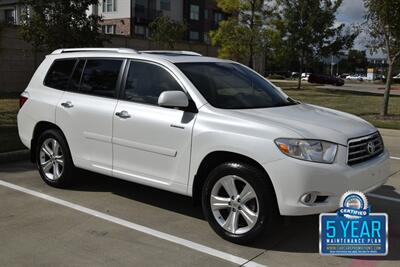 2008 Toyota Highlander LIMITED 4X4 LTHR BK/CAM ROOF HTD STS 3rd ROW   - Photo 4 - Stafford, TX 77477