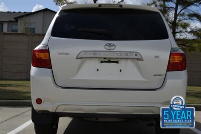 2008 Toyota Highlander LIMITED 4X4 LTHR BK/CAM ROOF HTD STS 3rd ROW   - Photo 23 - Stafford, TX 77477