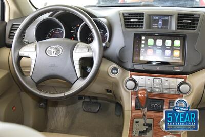 2008 Toyota Highlander LIMITED 4X4 LTHR BK/CAM ROOF HTD STS 3rd ROW   - Photo 27 - Stafford, TX 77477