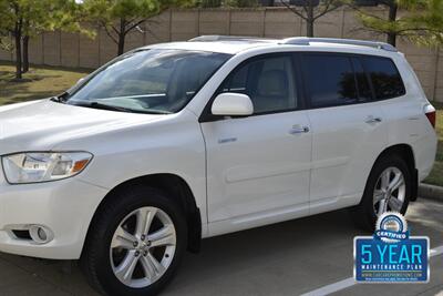 2008 Toyota Highlander LIMITED 4X4 LTHR BK/CAM ROOF HTD STS 3rd ROW   - Photo 7 - Stafford, TX 77477