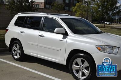 2008 Toyota Highlander LIMITED 4X4 LTHR BK/CAM ROOF HTD STS 3rd ROW   - Photo 6 - Stafford, TX 77477