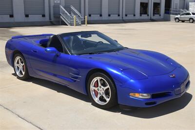 2004 Chevrolet Corvette CONVERTIBLE LEMANS BLUE WRAP BEST COLOR COMBO   - Photo 4 - Stafford, TX 77477