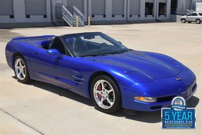 2004 Chevrolet Corvette CONVERTIBLE LEMANS BLUE WRAP BEST COLOR COMBO   - Photo 4 - Stafford, TX 77477