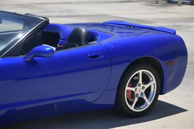 2004 Chevrolet Corvette CONVERTIBLE LEMANS BLUE WRAP BEST COLOR COMBO   - Photo 9 - Stafford, TX 77477