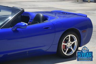 2004 Chevrolet Corvette CONVERTIBLE LEMANS BLUE WRAP BEST COLOR COMBO   - Photo 9 - Stafford, TX 77477