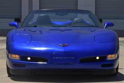 2004 Chevrolet Corvette CONVERTIBLE LEMANS BLUE WRAP BEST COLOR COMBO   - Photo 3 - Stafford, TX 77477