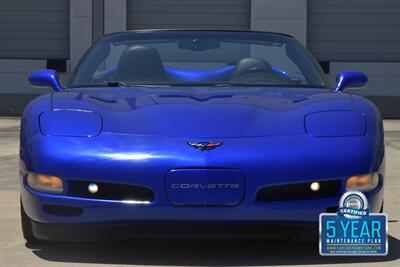 2004 Chevrolet Corvette CONVERTIBLE LEMANS BLUE WRAP BEST COLOR COMBO   - Photo 3 - Stafford, TX 77477