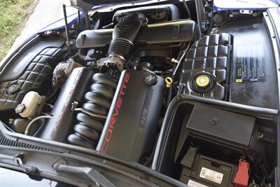 2004 Chevrolet Corvette CONVERTIBLE LEMANS BLUE WRAP BEST COLOR COMBO   - Photo 31 - Stafford, TX 77477