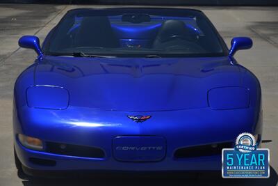 2004 Chevrolet Corvette CONVERTIBLE LEMANS BLUE WRAP BEST COLOR COMBO   - Photo 2 - Stafford, TX 77477