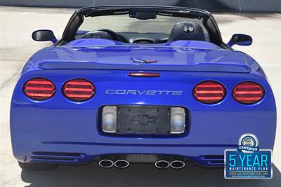 2004 Chevrolet Corvette CONVERTIBLE LEMANS BLUE WRAP BEST COLOR COMBO   - Photo 19 - Stafford, TX 77477