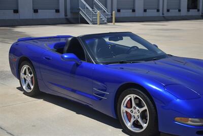 2004 Chevrolet Corvette CONVERTIBLE LEMANS BLUE WRAP BEST COLOR COMBO   - Photo 6 - Stafford, TX 77477