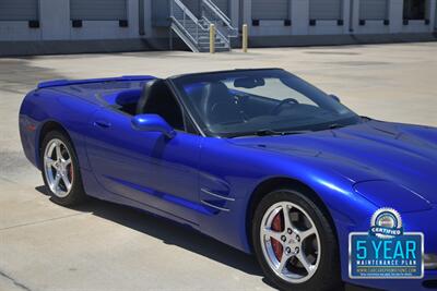 2004 Chevrolet Corvette CONVERTIBLE LEMANS BLUE WRAP BEST COLOR COMBO   - Photo 6 - Stafford, TX 77477