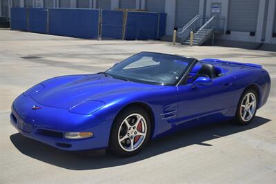 2004 Chevrolet Corvette CONVERTIBLE LEMANS BLUE WRAP BEST COLOR COMBO   - Photo 5 - Stafford, TX 77477