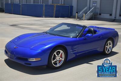 2004 Chevrolet Corvette CONVERTIBLE LEMANS BLUE WRAP BEST COLOR COMBO   - Photo 5 - Stafford, TX 77477