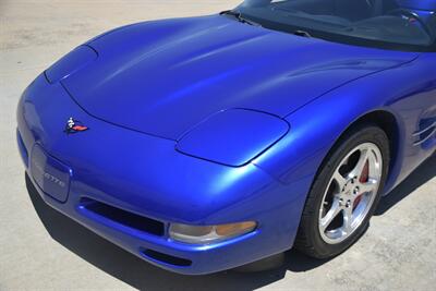 2004 Chevrolet Corvette CONVERTIBLE LEMANS BLUE WRAP BEST COLOR COMBO   - Photo 10 - Stafford, TX 77477