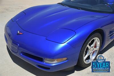 2004 Chevrolet Corvette CONVERTIBLE LEMANS BLUE WRAP BEST COLOR COMBO   - Photo 10 - Stafford, TX 77477