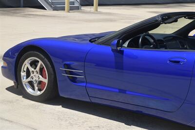 2004 Chevrolet Corvette CONVERTIBLE LEMANS BLUE WRAP BEST COLOR COMBO   - Photo 17 - Stafford, TX 77477